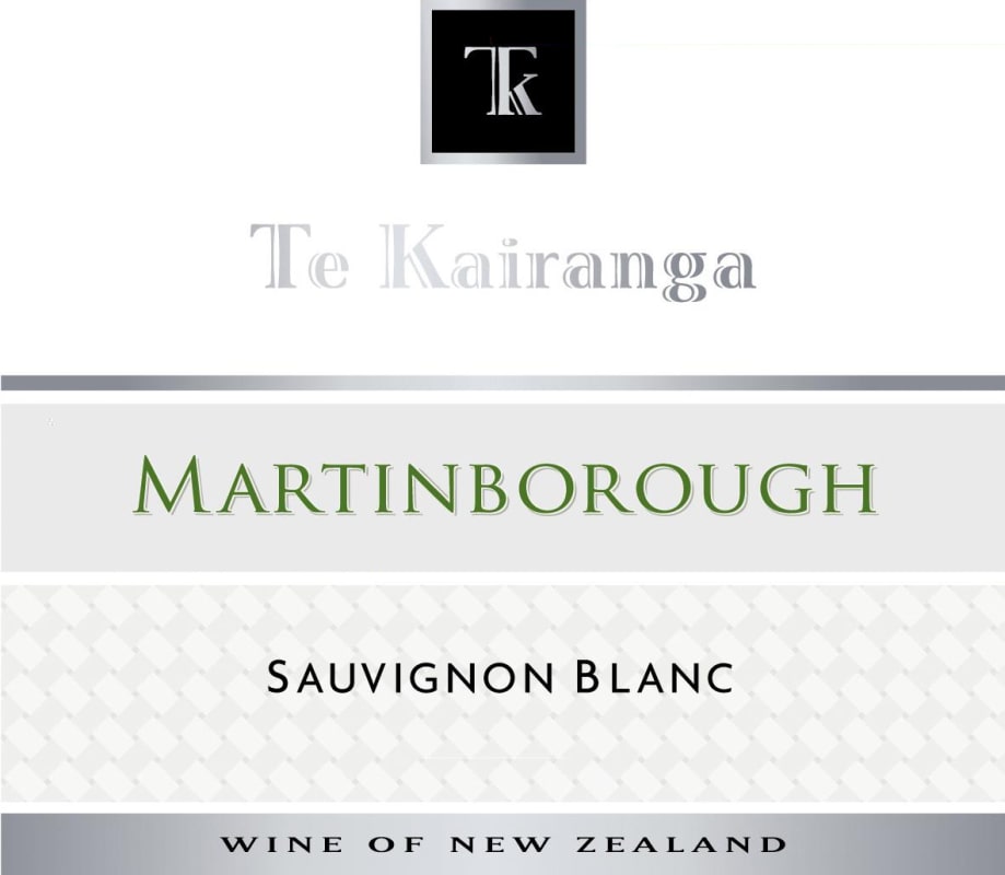 Te Kairanga Sauvignon Blanc 2015 Front Label