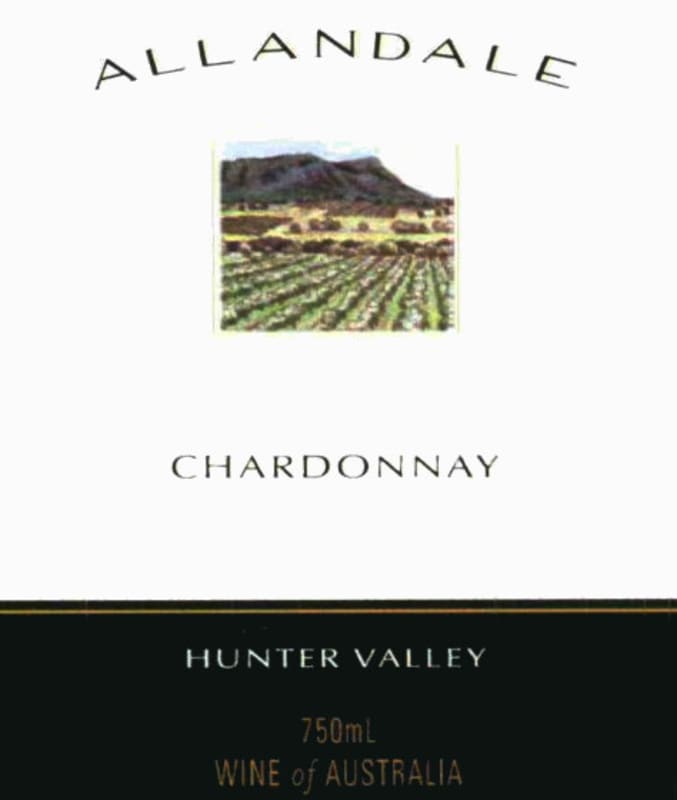 Allandale Chardonnay 2015 Front Label
