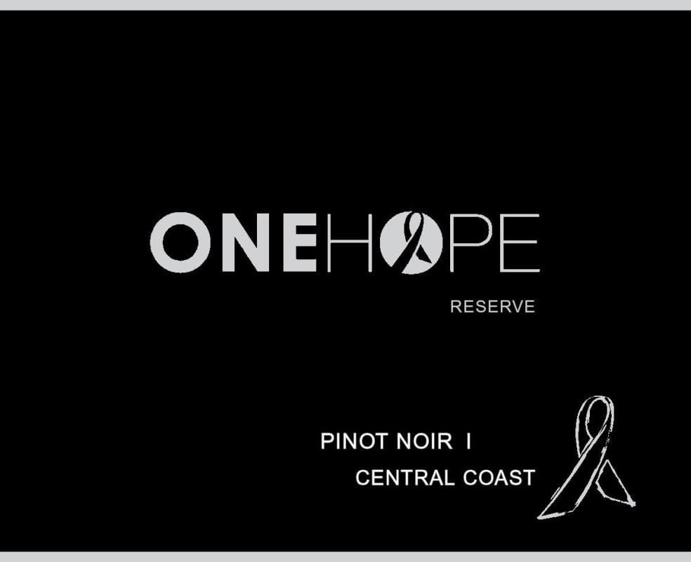ONEHOPE Reserve Pinot Noir 2012 Front Label