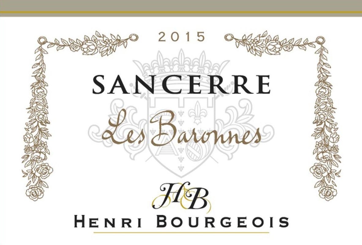 Henri Bourgeois Sancerre Les Baronnes Blanc 2015 Front Label