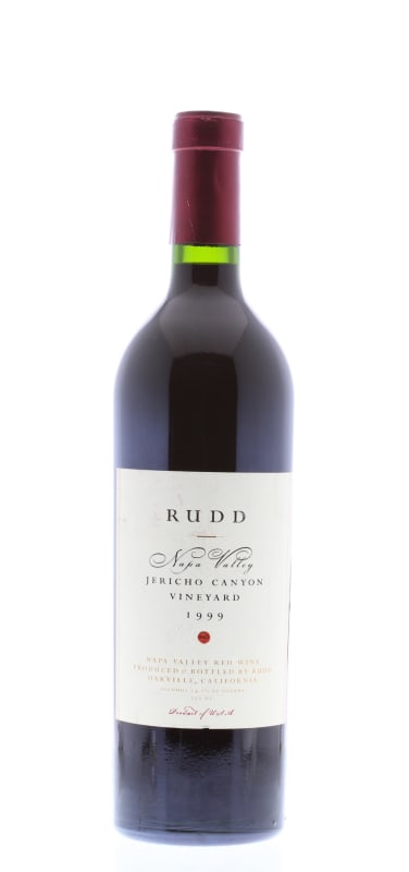 Rudd Jericho Canyon Vineyard Proprietary Red 1999 Front Bottle Shot