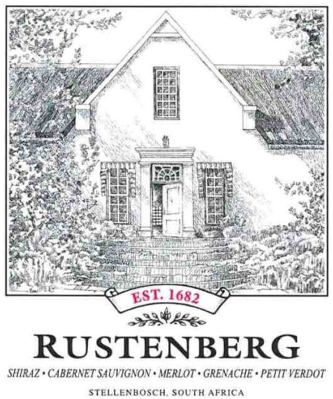 Rustenberg Stellenbosch 2015 Front Label
