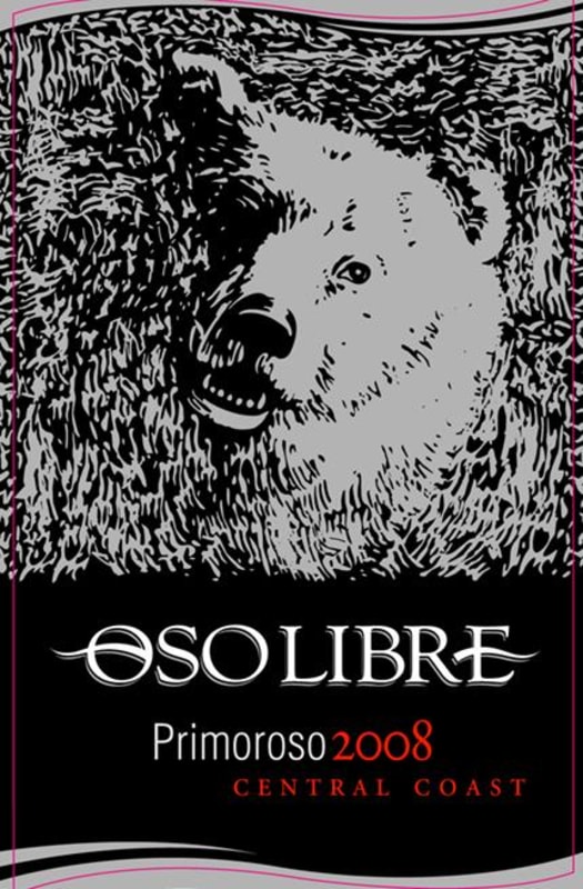 Oso Libre Primoroso 2008 Front Label