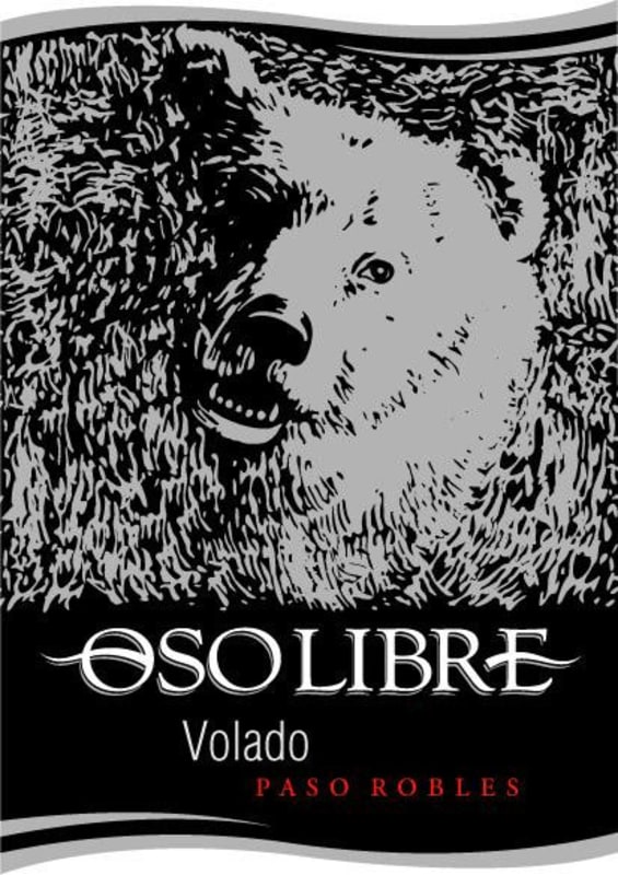 Oso Libre Volado 2009 Front Label