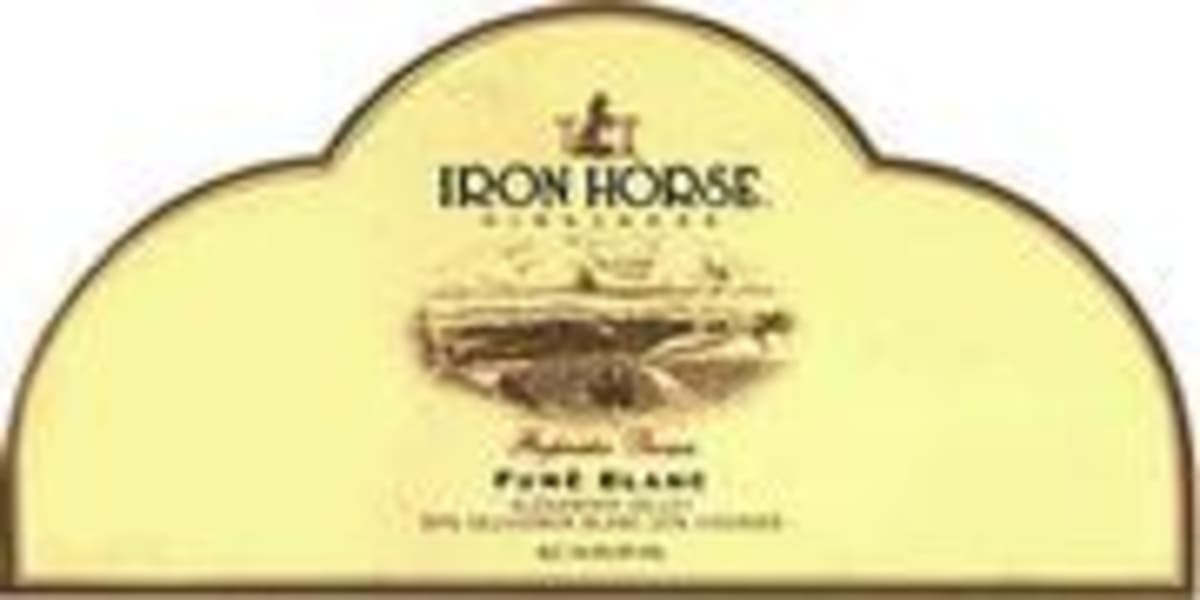 Iron Horse Fume Blanc 1998 Front Label