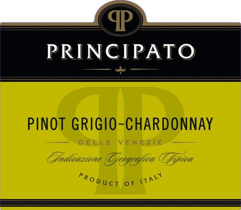 Principato Pinot Grigio-Chardonnay 2015 Front Label