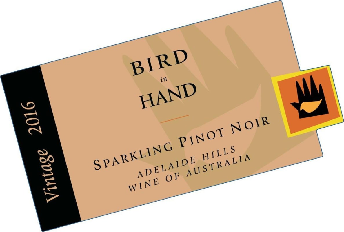 Bird in Hand Sparkling Pinot Noir Rose 2016 Front Label