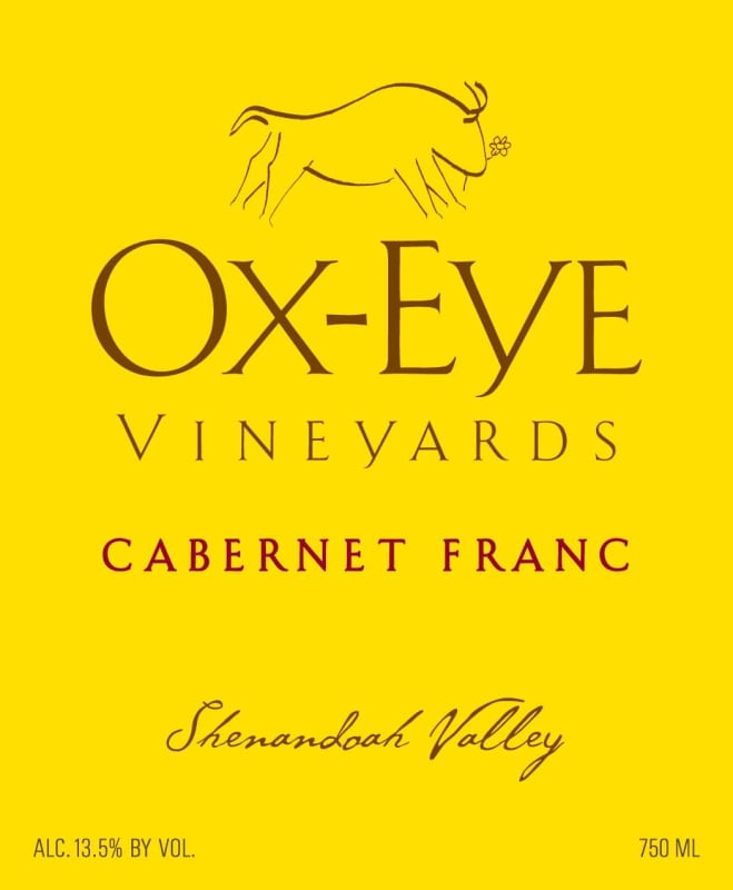 Ox-Eye Vineyards Cabernet Franc 2014 Front Label