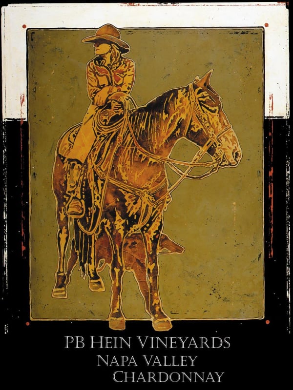 P.B. Hein Vineyards Chardonnay 2012 Front Label