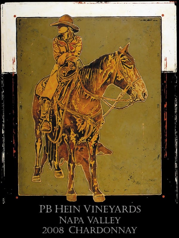 P.B. Hein Vineyards Chardonnay 2008 Front Label