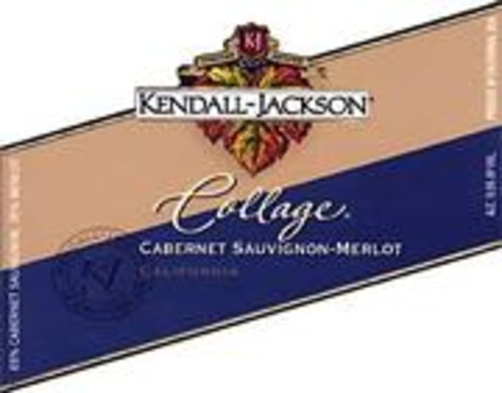 Kendall-Jackson Collage Cabernet/Merlot 2000 Front Label