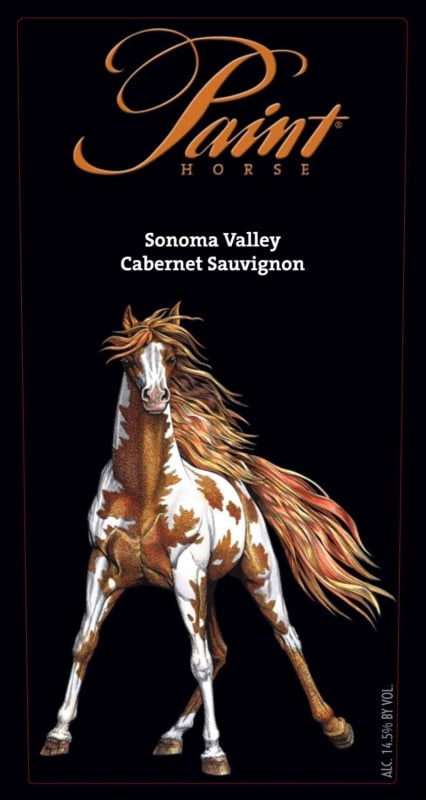 Paint Horse Winery Cabernet Sauvignon 2008 Front Label