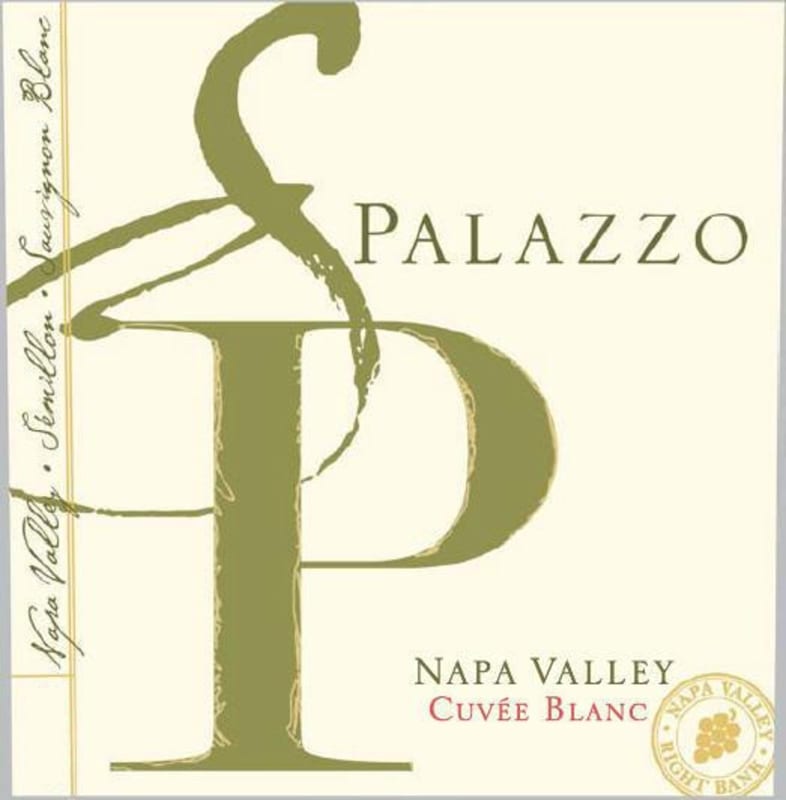 Palazzo California Cuvee Blanc 2013 Front Label