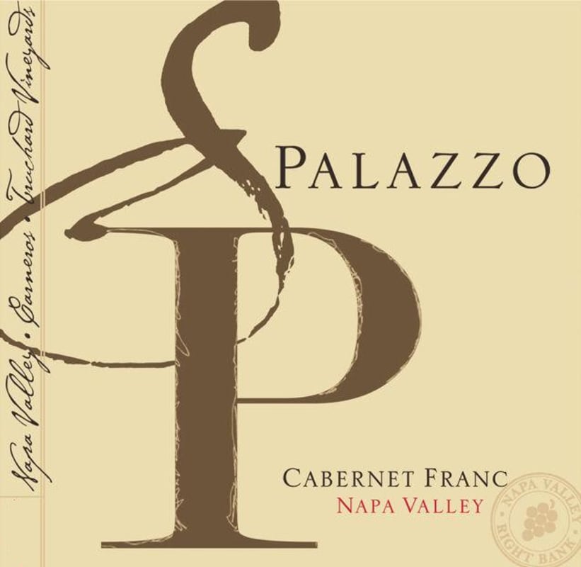 Palazzo California Cabernet Franc 2008 Front Label
