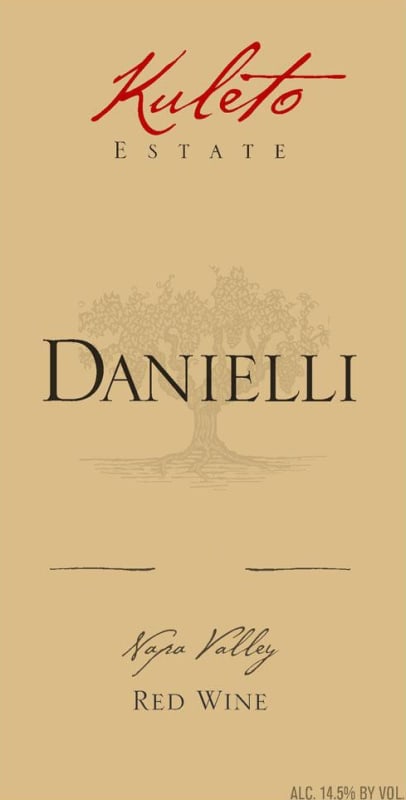 Kuleto Estate Danielli Red Blend 2011 Front Label