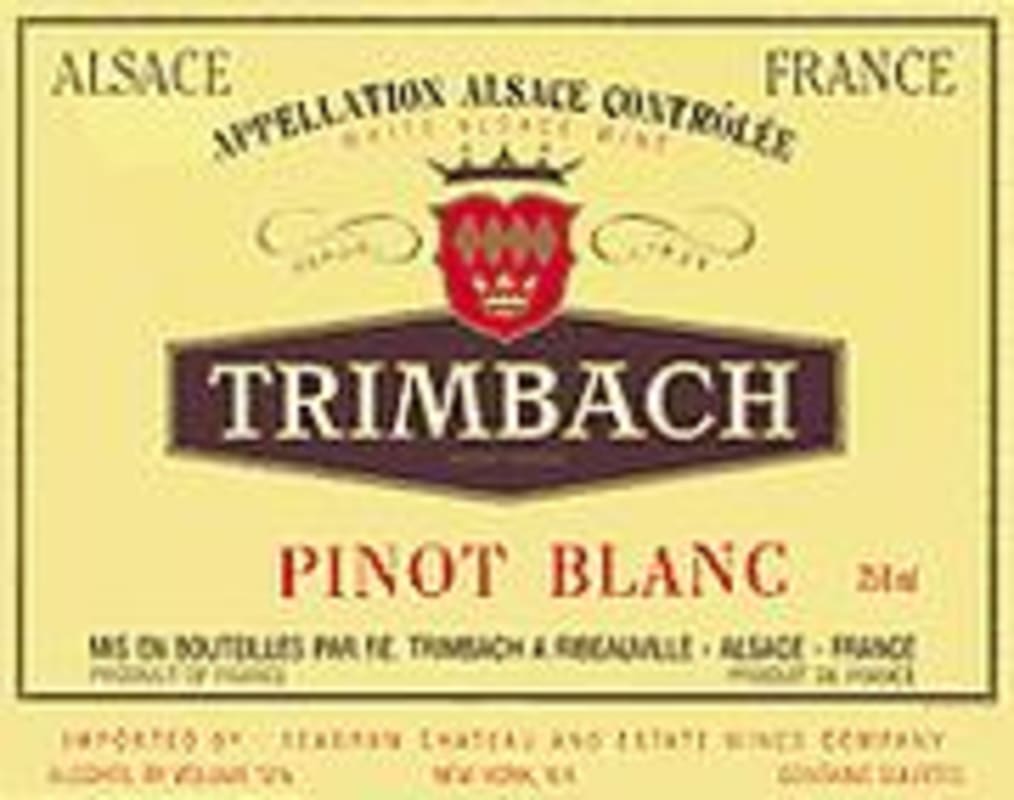 Maison Trimbach Pinot Blanc 2000 Front Label