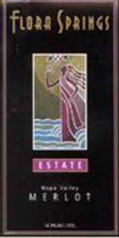 Flora Springs Merlot 2000 Front Label