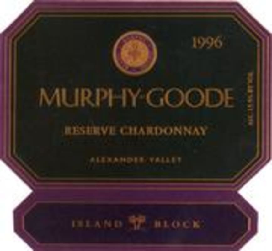 Murphy-Goode J & K Reserve Vineyard Chardonnay 1996 Front Label