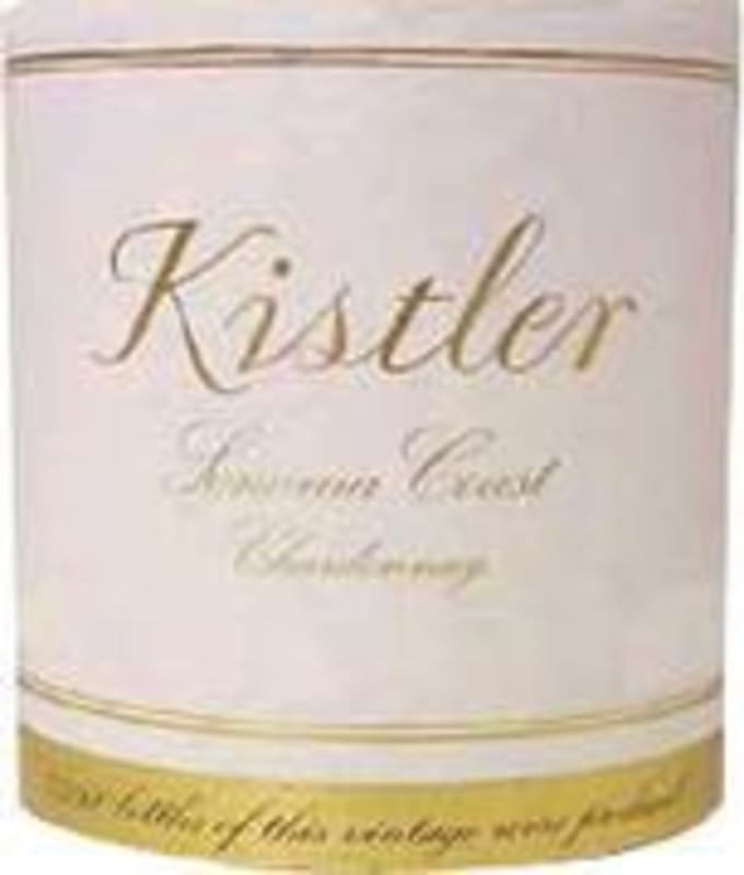Kistler Vineyards Sonoma Coast Chardonnay 2000 Front Label
