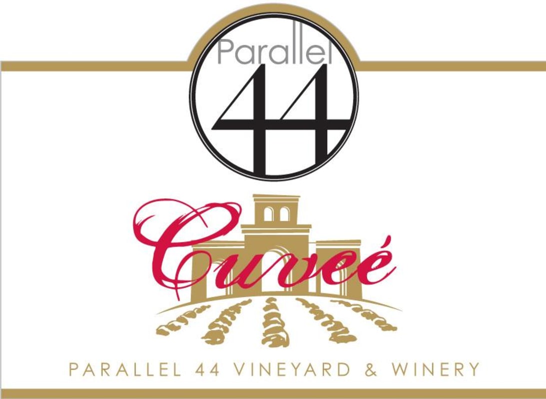 Parallel 44 Vineyard & Winery Cuvee 2014 Front Label