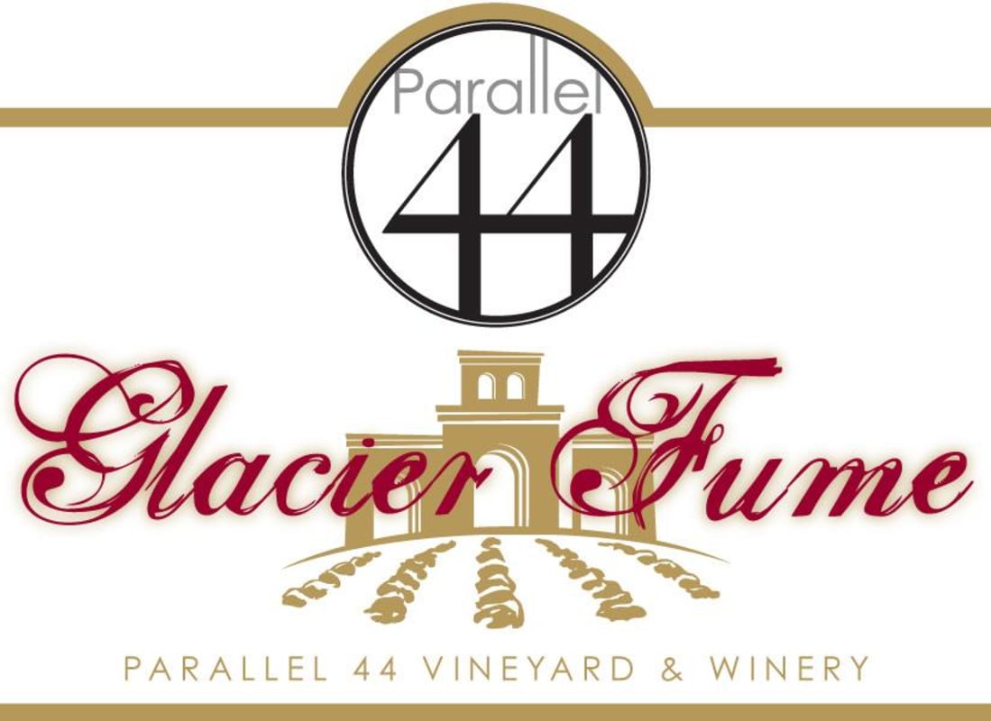 Parallel 44 Vineyard & Winery Glacier Fume 2014 Front Label
