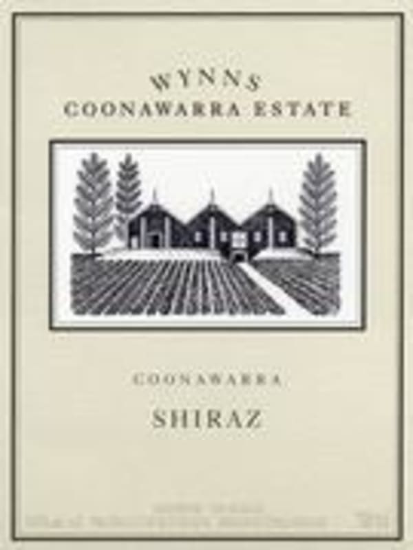 Wynns Coonawarra Estate Shiraz 2000 Front Label