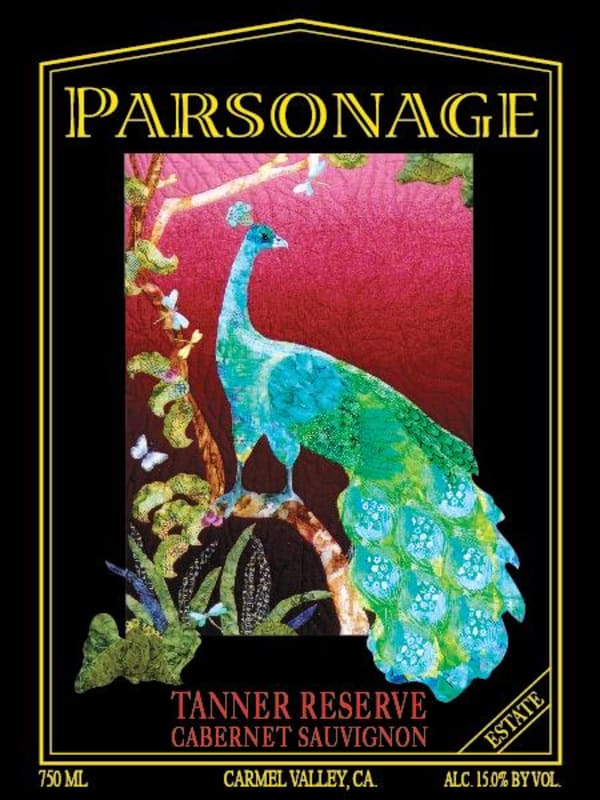 Parsonage Village Vineyard Estate Reserve Tanner Cabernet Sauvignon 2013 Front Label