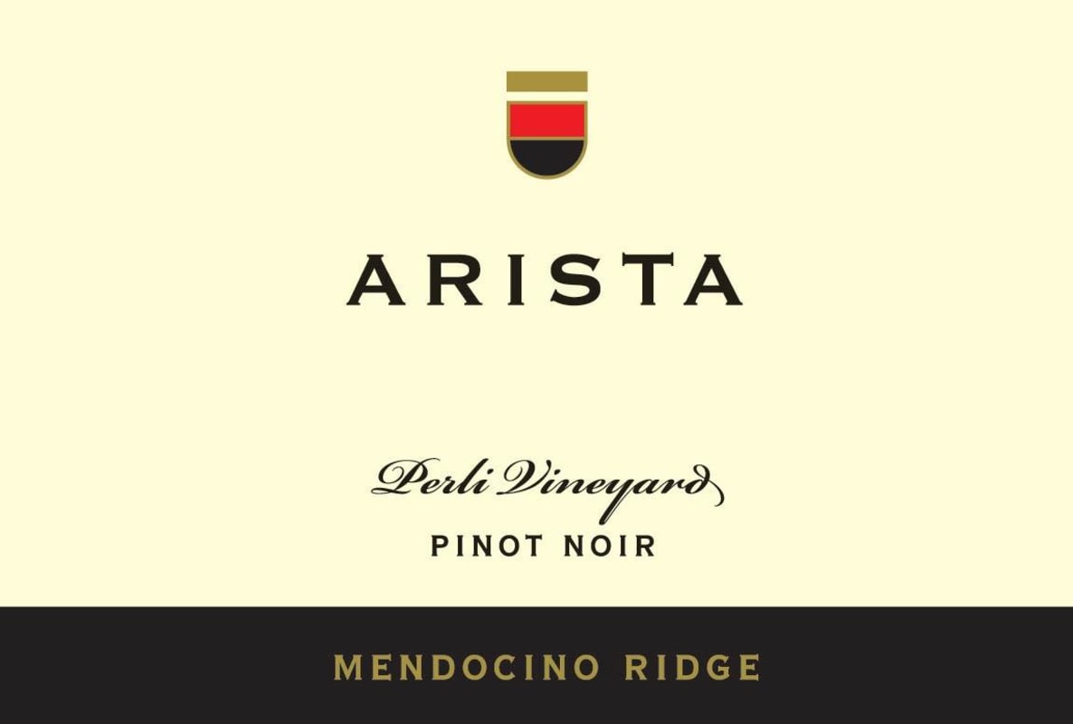 Arista Winery Perli Pinot Noir 2014 Front Label