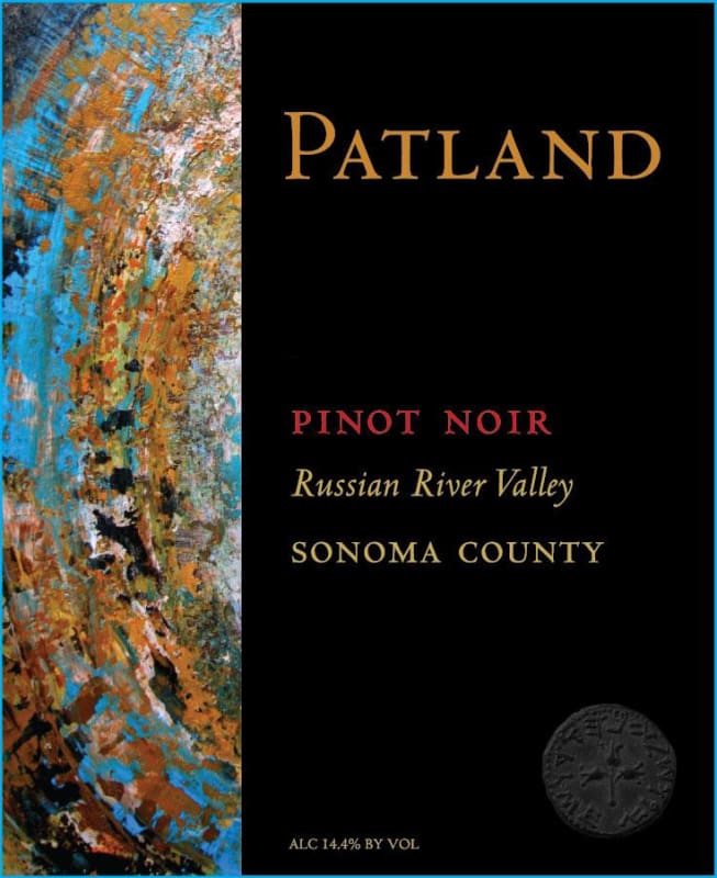 Patland Estate Vineyards Pinot Noir 2014 Front Label