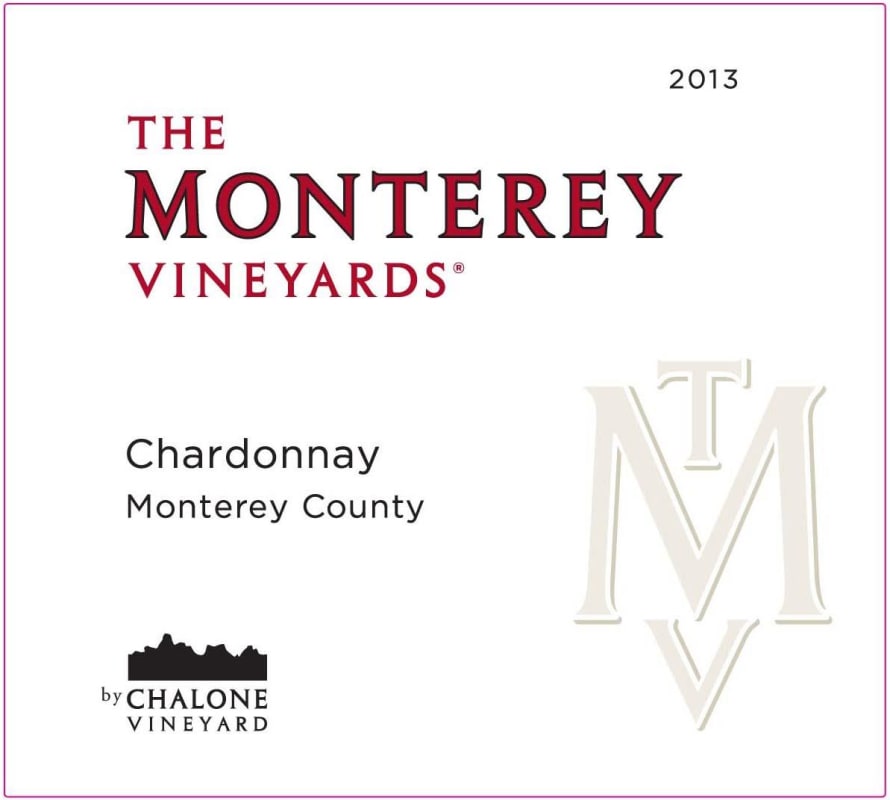 Chalone The Monterey Vineyards Chardonnay 2013 Front Label