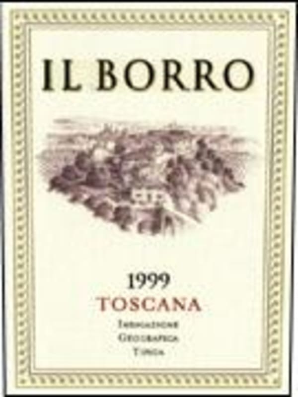 Il Borro 1999 Front Label