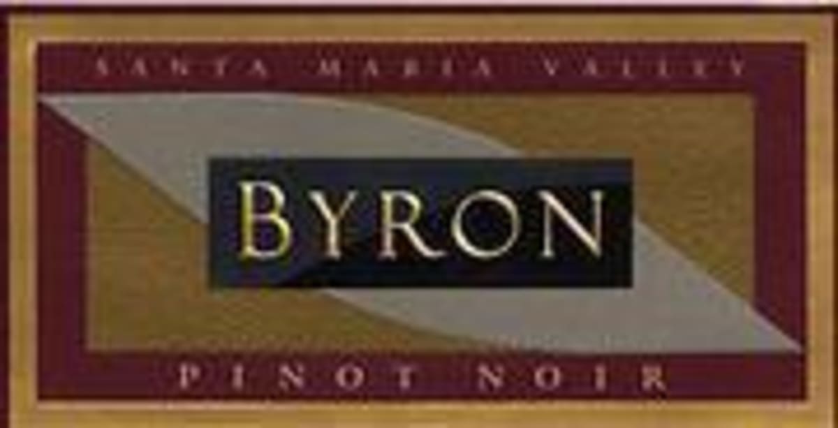 Byron Santa Maria Valley Pinot Noir 2000 Front Label