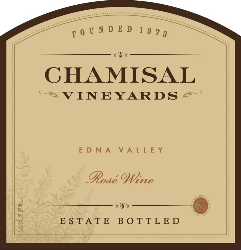 Chamisal Vineyards Rose 2011 Front Label