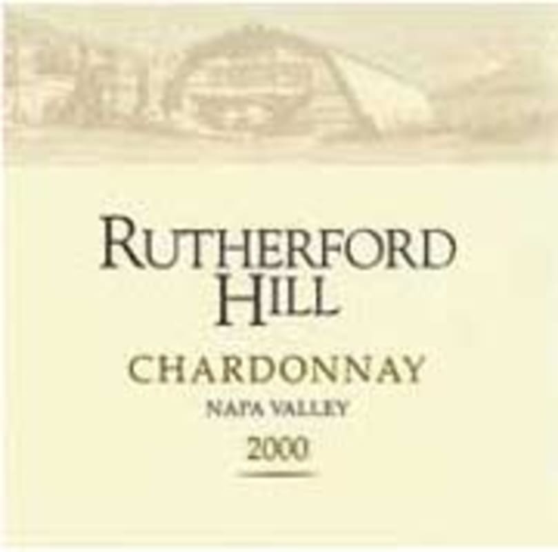 Rutherford Hill Chardonnay 2000 Front Label