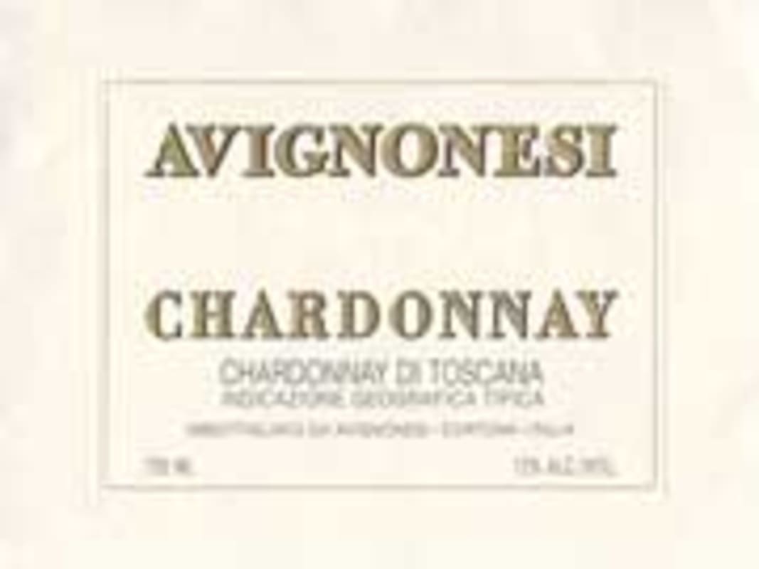 Avignonesi Chardonnay 2001 Front Label