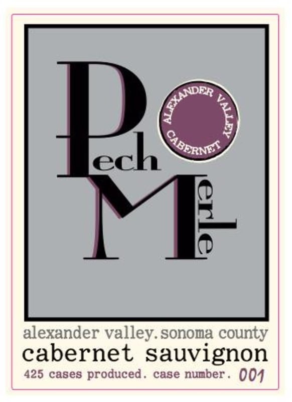 Pech Merle Winery Cabernet Sauvignon 2012 Front Label
