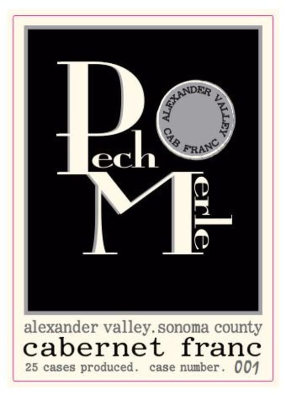 Pech Merle Winery Cabernet Franc 2011 Front Label