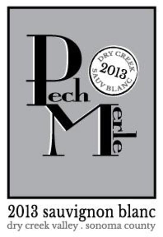 Pech Merle Winery Sauvignon Blanc 2013 Front Label