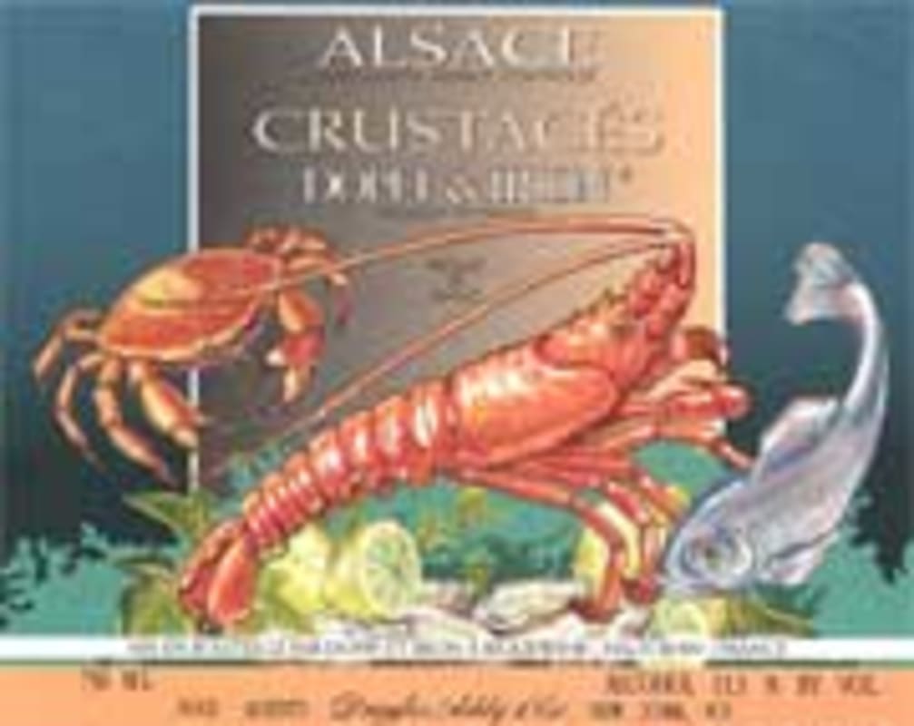 Dopff & Irion Crustaces 2001 Front Label