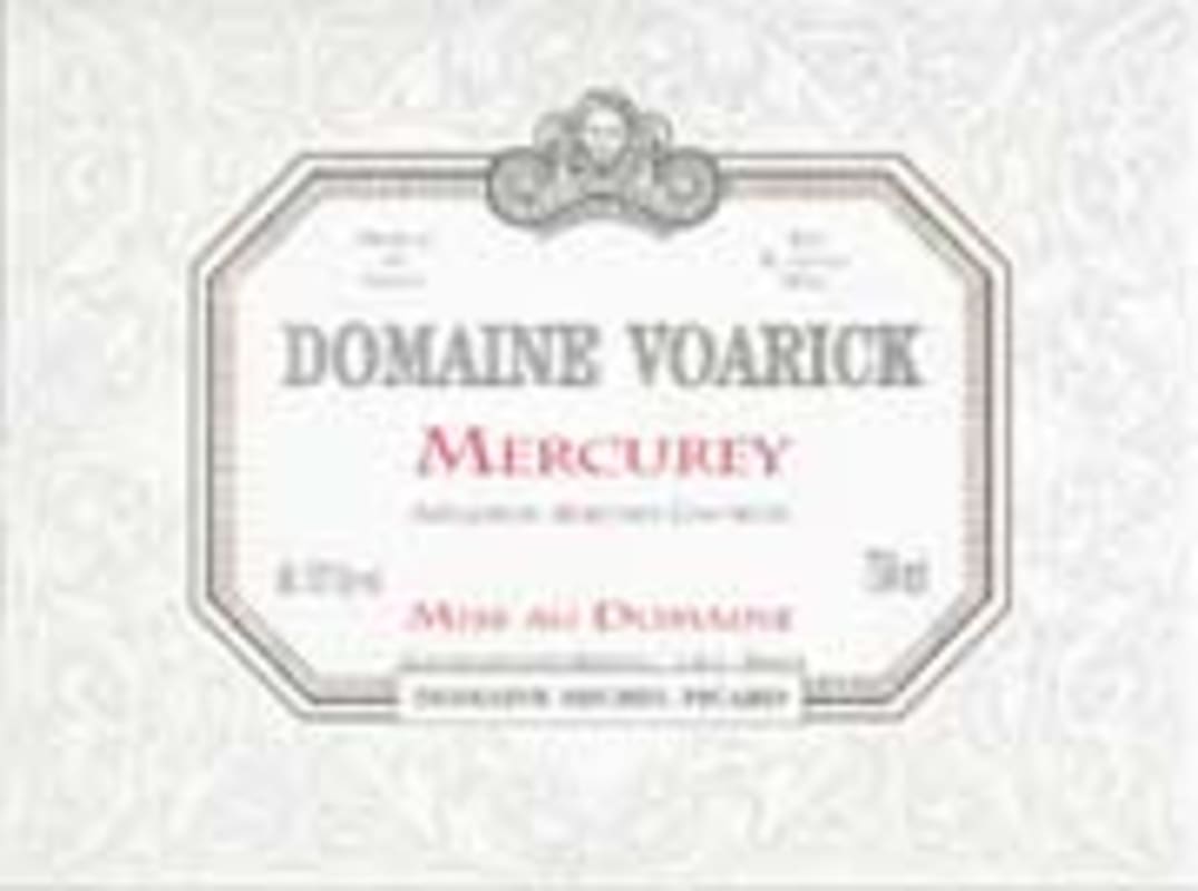 M. Picard Dom Voarick Mercurey 1997 Front Label