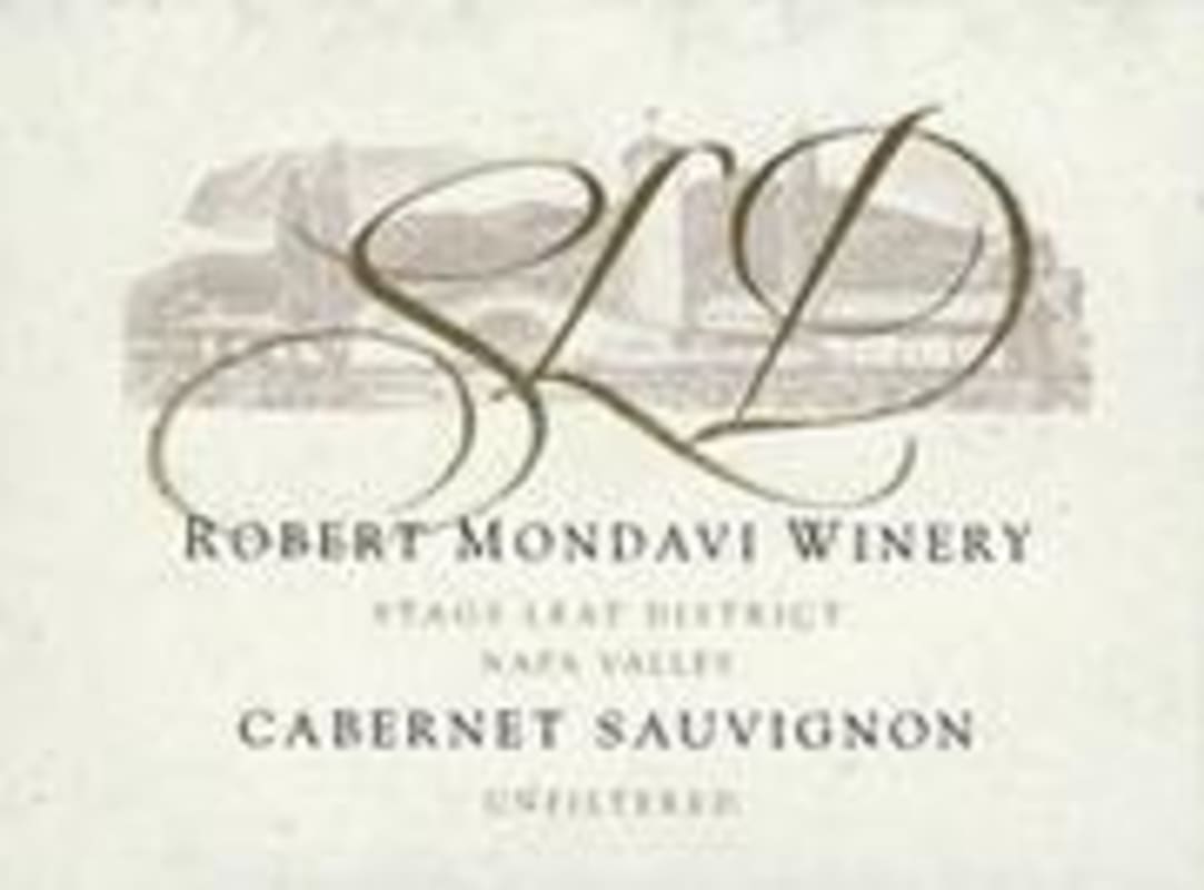 Robert Mondavi Stags Leap Cabernet Sauvignon 1999 Front Label