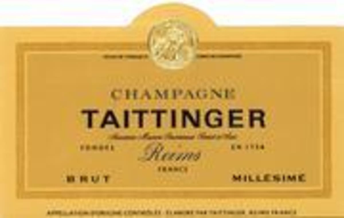Taittinger Brut Millesime 1992 Front Label