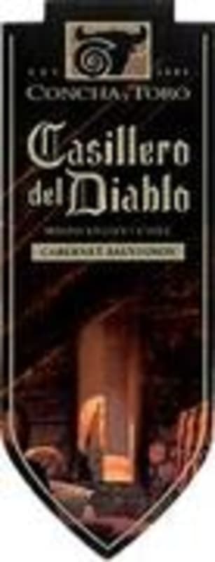 Casillero del Diablo Cabernet Sauvignon 2001 Front Label