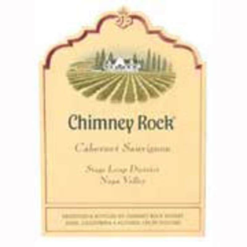 Chimney Rock Cabernet Sauvignon 1999 Front Label