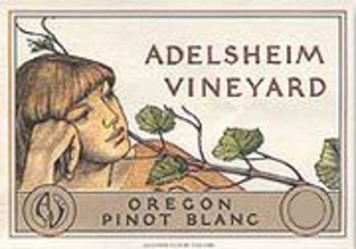 Adelsheim Pinot Blanc 2001 Front Label