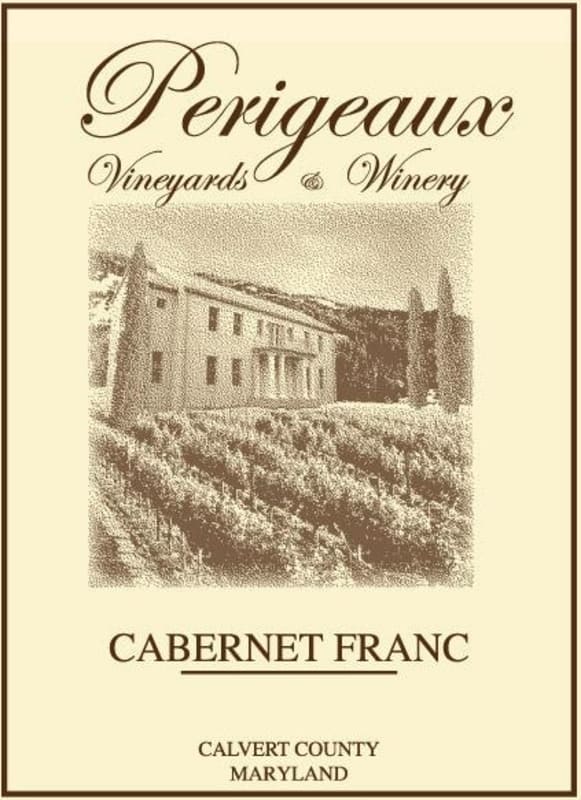 Perigeaux Vineyards and Winery Cabernet Franc 2011 Front Label