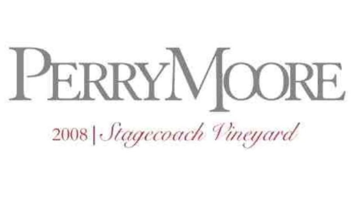 PerryMoore Wine StageCoach Vineyard Cabernet Sauvignon 2008 Front Label