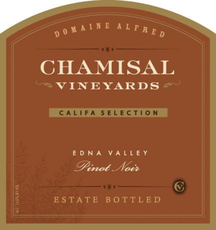 Chamisal Vineyards Califa Selection Pinot Noir 2010 Front Label