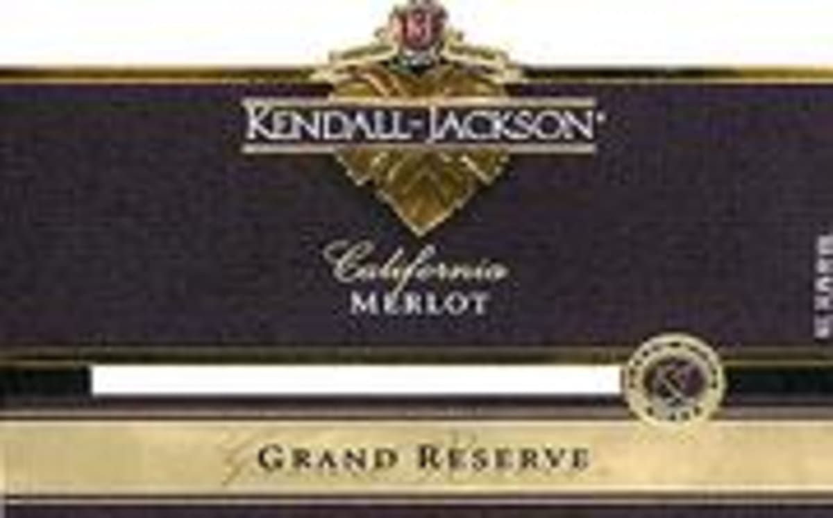 Kendall-Jackson Grand Reserve Merlot 1999 Front Label