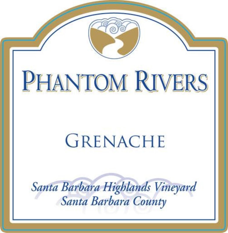 Phantom Rivers Wine Santa Barbara Highlands Vineyard Grenache 2011 Front Label